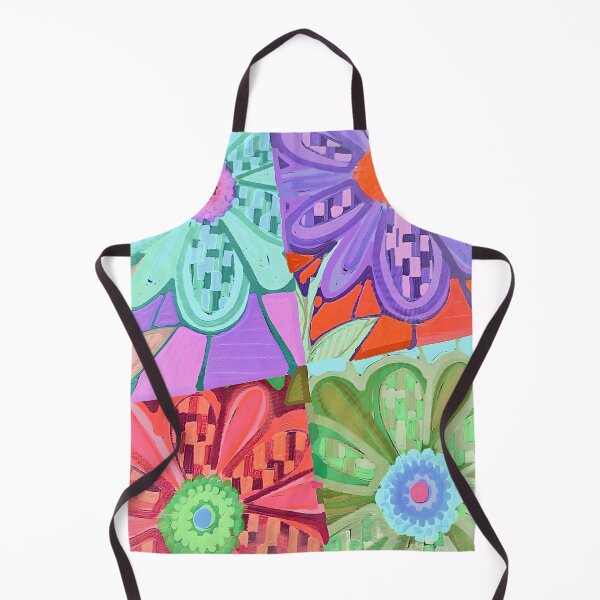 Artikelvorschau, Florale Splitt-Farben in hellen Pastelltönen entworfen und verkauft von bekki smith.