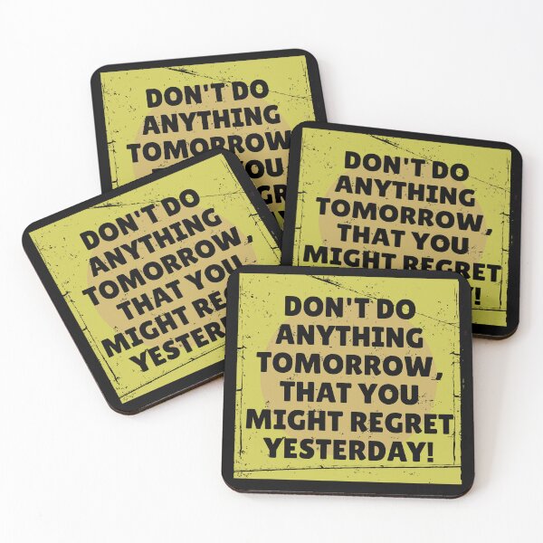 Item preview, Regrets Funny tense confusion designed and sold by piedaydesigns.