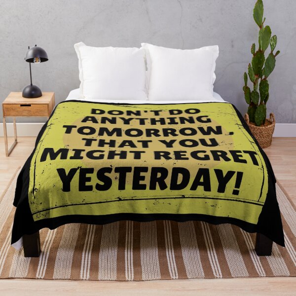 Item preview, Regrets Funny tense confusion designed and sold by piedaydesigns.