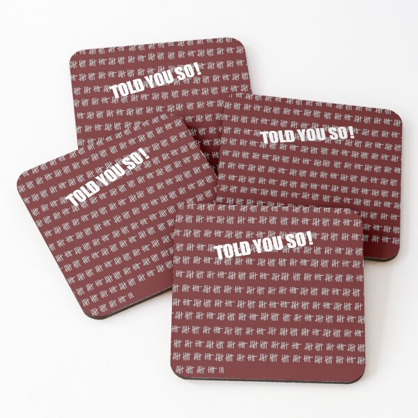 Item preview, Told you so! designed and sold by 221c.