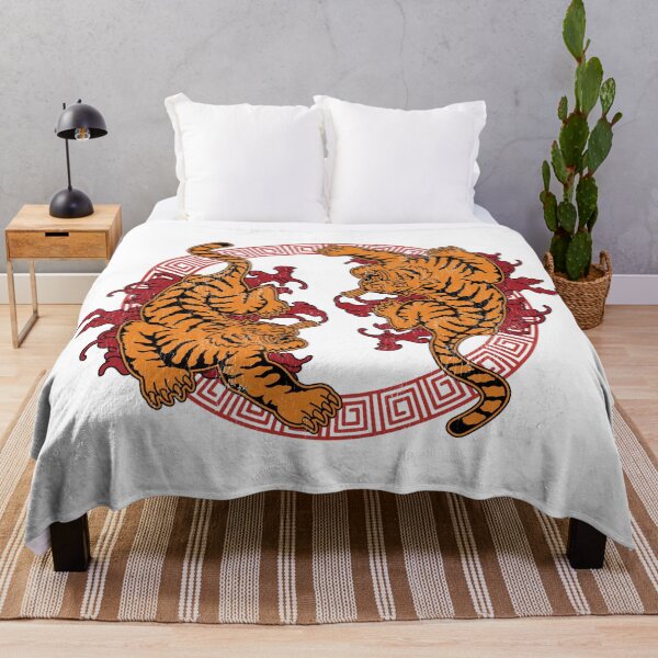 Item preview, Asiatic Tigers Circle – Traditional Oriental Art for Tattoo & Culture Lovers designed and sold by paulo silveira.