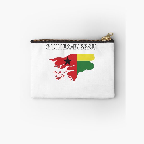 Item preview, Guinea-Bissau Flag Map Design designed and sold by atomstartup.