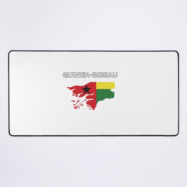 Item preview, Guinea-Bissau Flag Map Design designed and sold by atomstartup.