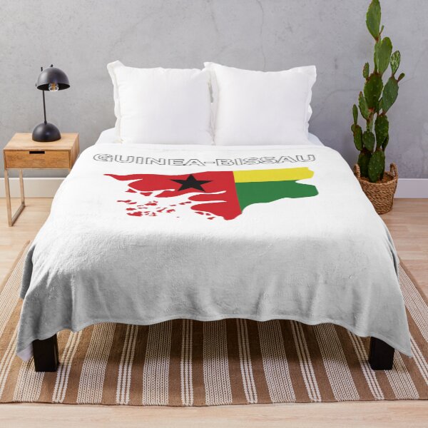 Item preview, Guinea-Bissau Flag Map Design designed and sold by atomstartup.