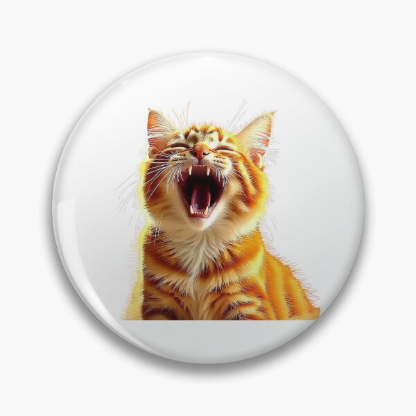 Item preview, Yawning cat designed and sold by Kenji11.