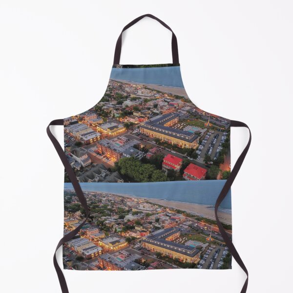 Item preview, Cape May New Jersey aerial view designed and sold by ChattyKathieGifts.
