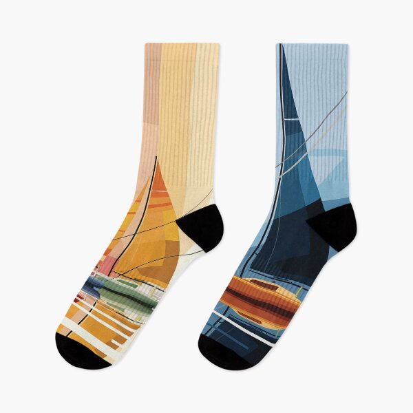 Item preview, Abstract Sailboats designed and sold by Random Designs.