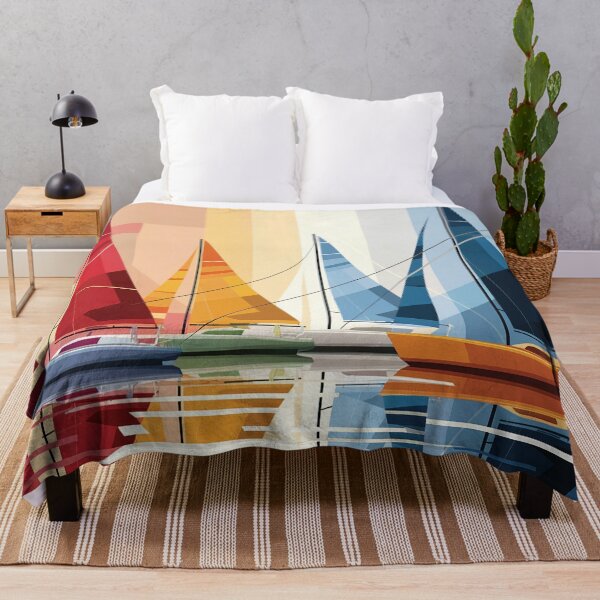 Item preview, Abstract Sailboats designed and sold by Random Designs.