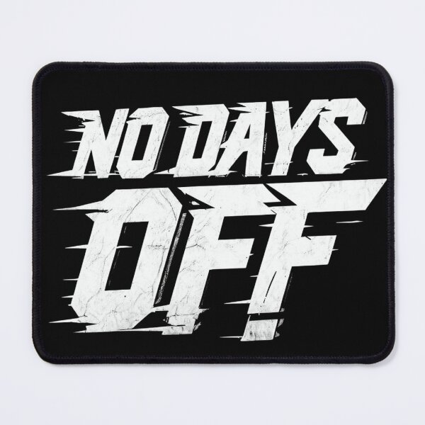 Item preview, No Days Off designed and sold by Mill8ion.