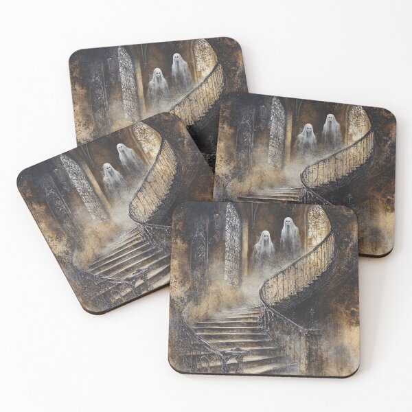Item preview, The Stairwell's Silent Watchers designed and sold by bloorose.
