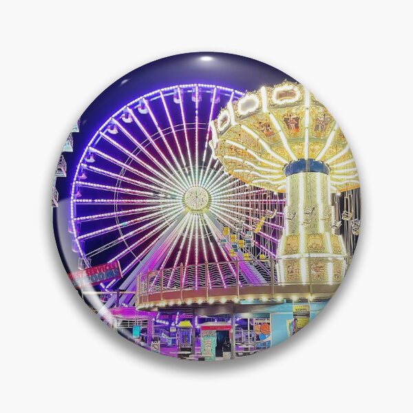 Item preview, Wildwood Nj Boardwalk at night Neon Lights designed and sold by ChattyKathieGifts.