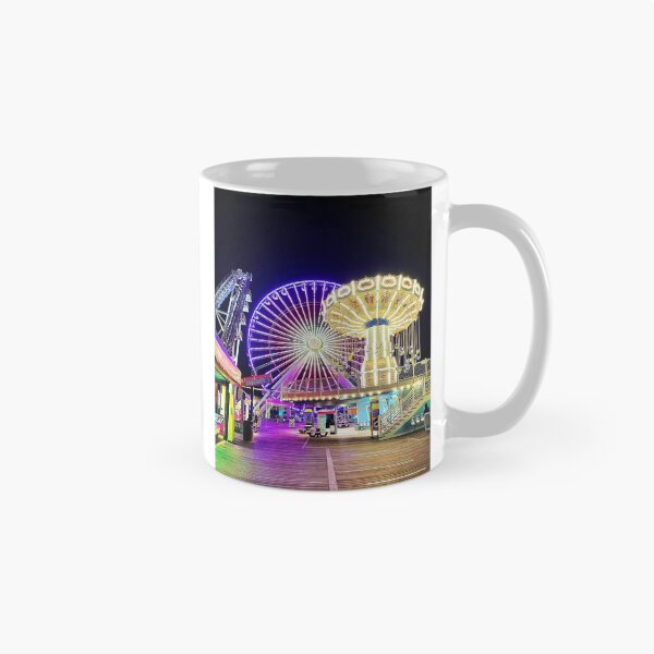 Item preview, Wildwood Nj Boardwalk at night Neon Lights designed and sold by ChattyKathieGifts.