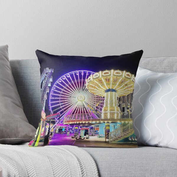 Item preview, Wildwood Nj Boardwalk at night Neon Lights designed and sold by ChattyKathieGifts.