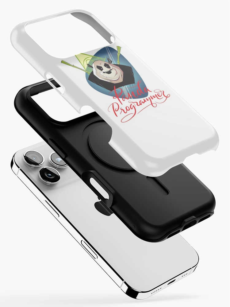 Thumbnail 2 of 4, iPhone Case, Panda Programmer Python Programming Language designed and sold by ProjectX23.