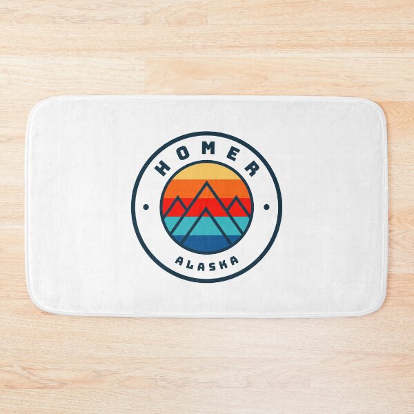 Artikelvorschau, Homer Alaska Urlaub Dog Mountains entworfen und verkauft von Guarddogdrive.