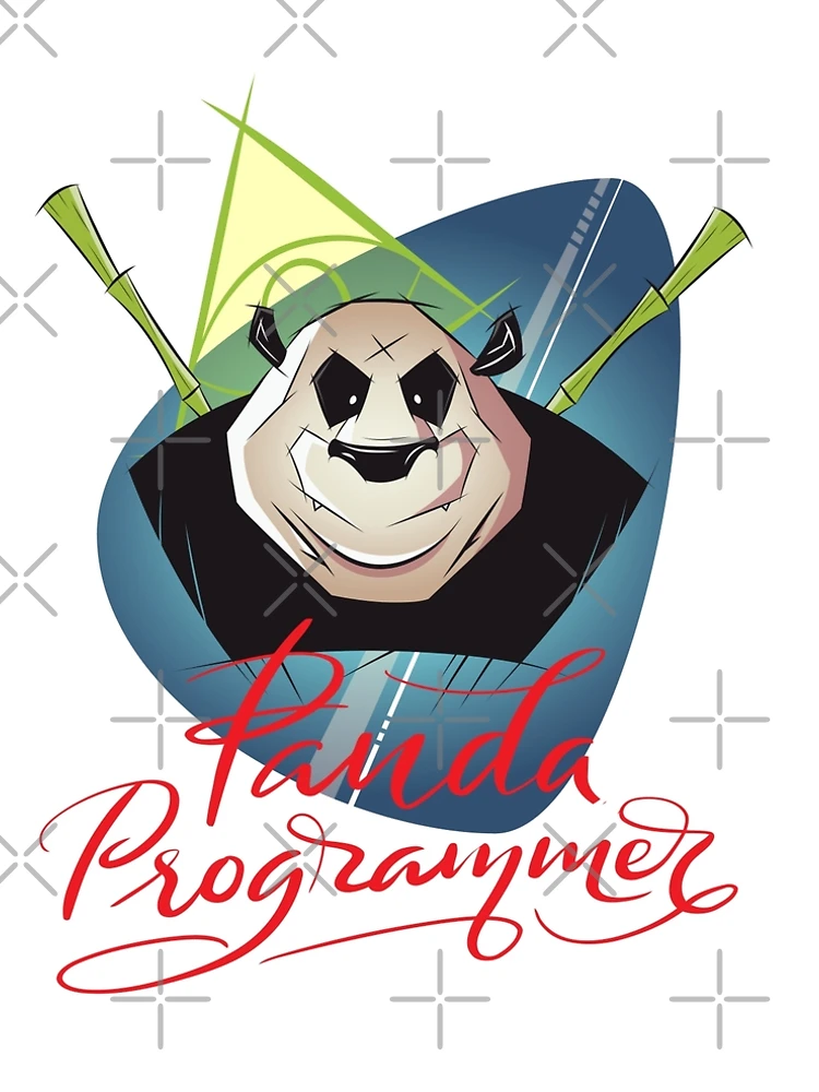 Thumbnail 5 of 5, A-Line Dress, Panda Programmer Python Programming Language designed and sold by ProjectX23.