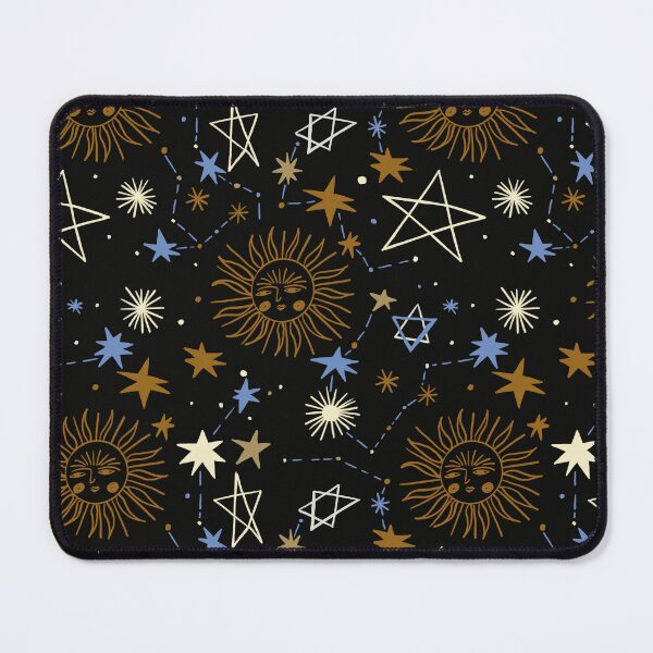 Item preview, Retro 90s Wicca and Sun Pattern by Illustrator Jemma Jamie SKidmore designed and sold by Jemma Jamie Skidmore.