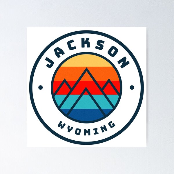 Item preview, Jackson Wyoming Vacation Dog Mountains designed and sold by Guarddogdrive.