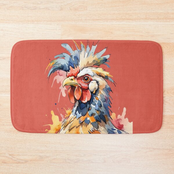 Item preview, Polish Chicken Colorful Art designed and sold by HinsonCreations.