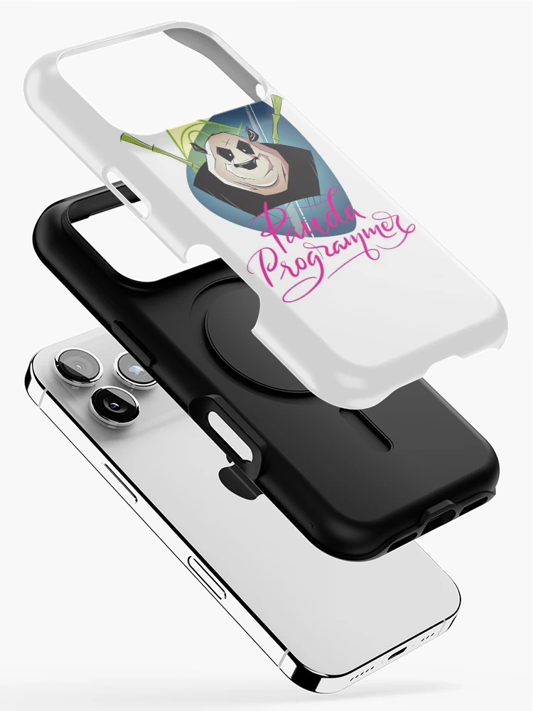 Thumbnail 2 of 4, iPhone Case, Panda Programmer Python Programming Language designed and sold by ProjectX23.
