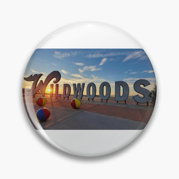 Item preview, Wildwood NJ Beach Ball Sign  designed and sold by ChattyKathieGifts.
