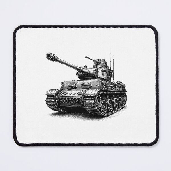 Item preview, Powerful Tank Images from History designed and sold by NTGUILTY.