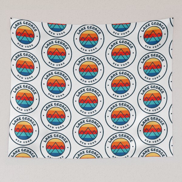 Item preview, Lake George New York Vacation Dog Mountains designed and sold by Guarddogdrive.