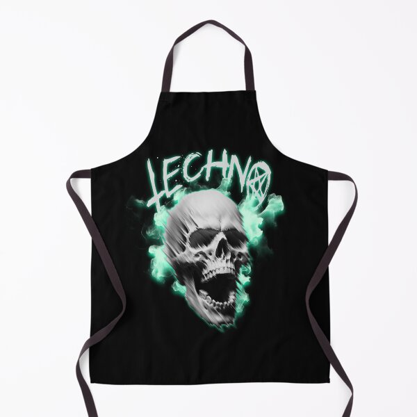 Item preview, TECHNO - Skull Fog (White/Mint) designed and sold by Discothreadz.