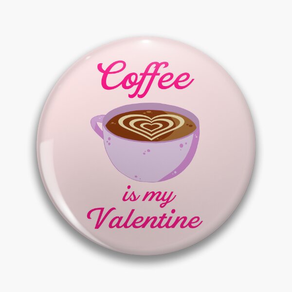 Item preview, Coffee is my Valentine designed and sold by CresFoxStudio.