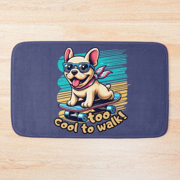 Artikelvorschau, Frenchie-Spaß Frenchie Skater entworfen und verkauft von Meandmyshop.