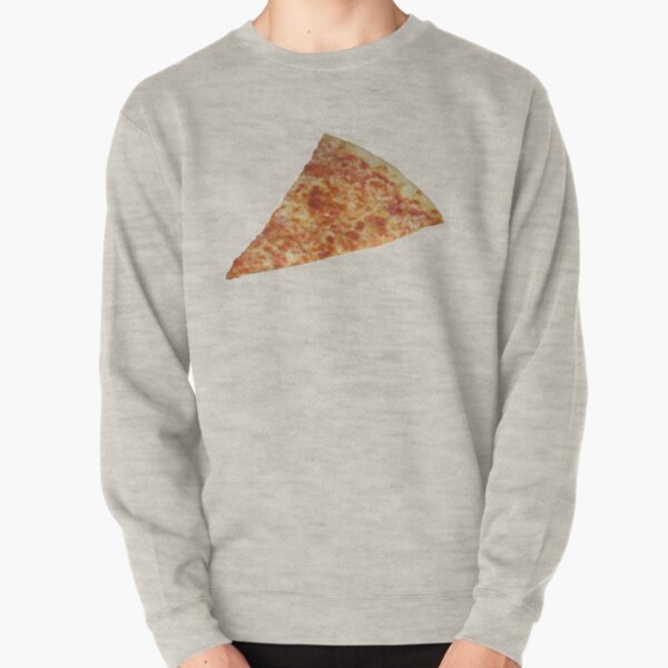 Pizza Sticker Pullover Sweatshirt