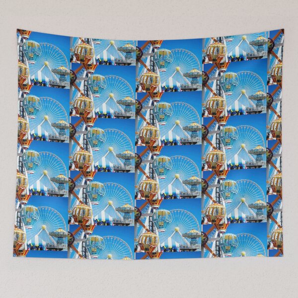Item preview, Wildwood Boardwalk Rides By Day designed and sold by ChattyKathieGifts.
