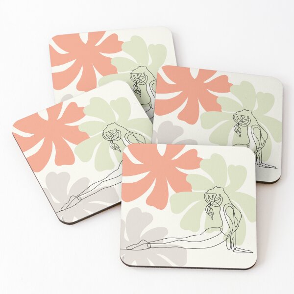 Item preview, Yoga Cobra Pose wellness routine designed and sold by PAPEFOLIA.