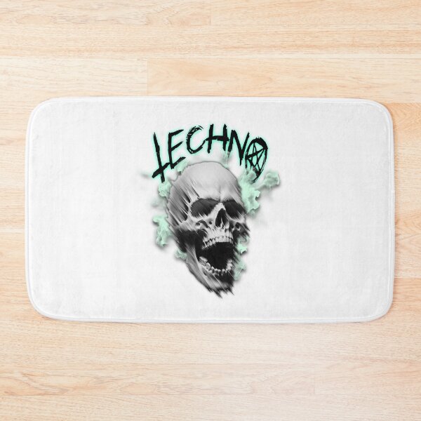 Item preview, TECHNO  - Skull Fog (Black/Mint)  designed and sold by Discothreadz.