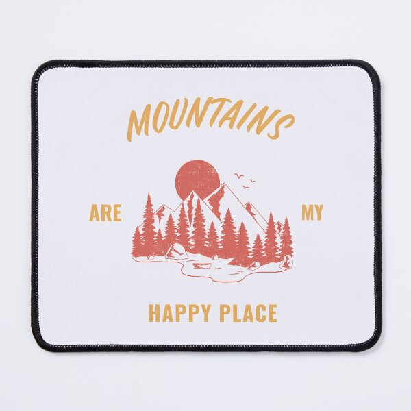 Item preview, Mountains are my happy place designed and sold by AKreation.