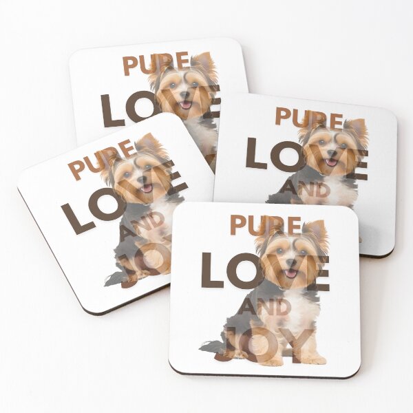 Item preview, Pure Love and Joy – Cute Yorkipoo Design for Dog Lovers designed and sold by Fredster1966.