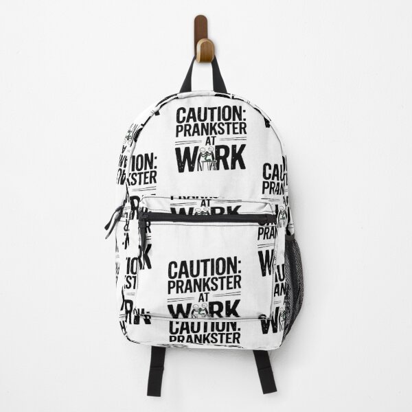 Item preview, Caution: Prankster at Work – Funny April Fools designed and sold by InspiredCreatives.