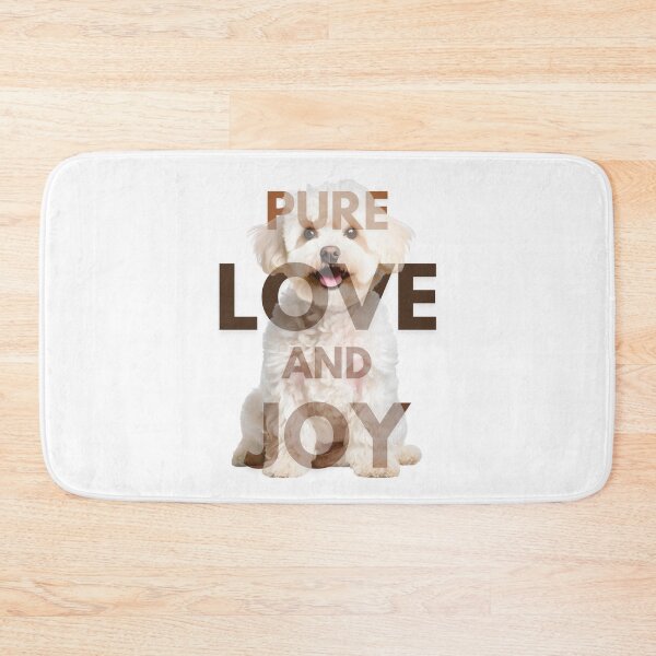 Item preview, Pure Love and Joy – Adorable White Maltipoo Design for Dog Lovers designed and sold by Fredster1966.