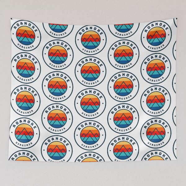 Item preview, Roanoke Virginia Vacation Dog Mountains designed and sold by Guarddogdrive.