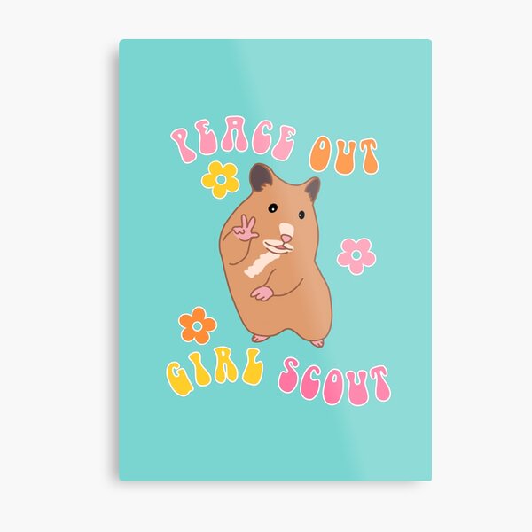 Item preview, Peace Out Girl Scout designed and sold by KcsCreationz.