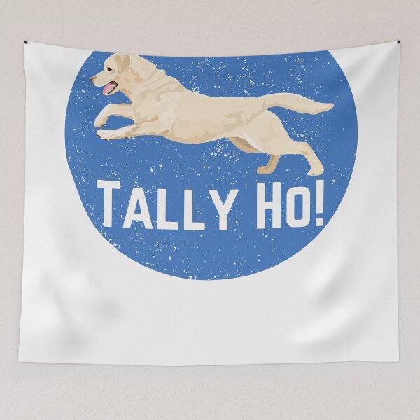 Item preview, Yellow Labrador Retriever FastCAT Tally Ho designed and sold by Mop Dog Designs.