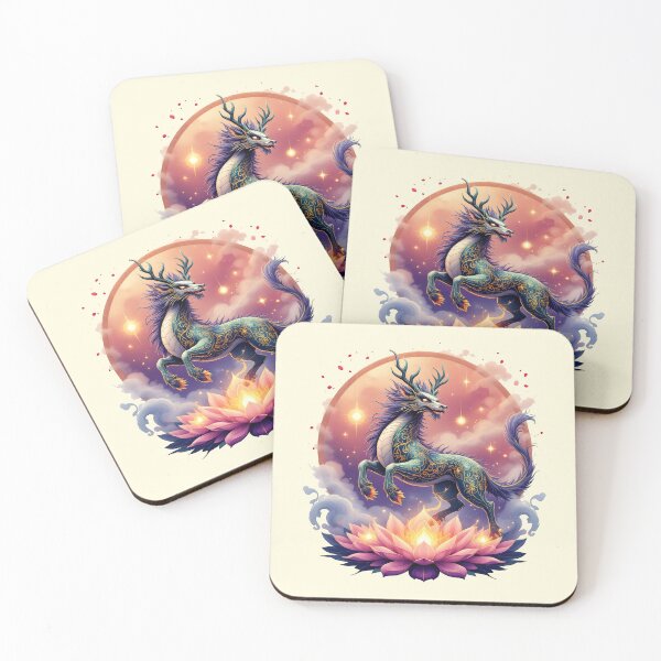 Item preview, Spirit Animal Qilin – Prosperity, Kindness & Justice designed and sold by Jollys-ArtShop.