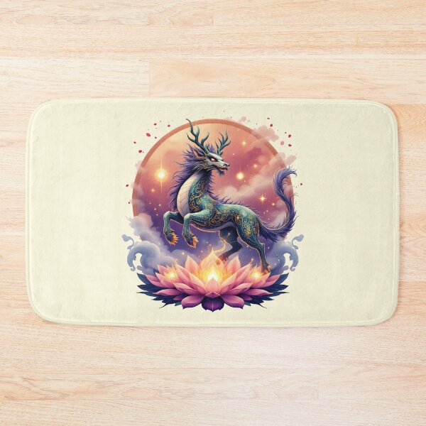 Item preview, Spirit Animal Qilin – Prosperity, Kindness & Justice designed and sold by Jollys-ArtShop.