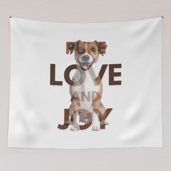 Item preview, Pure Love and Joy – Adorable Jack Russell Terrier Design for Dog Lovers designed and sold by Fredster1966.