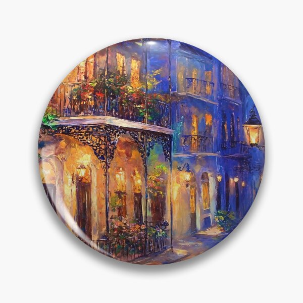 Item preview, A Moonlit Stroll in the French Quarter designed and sold by stevepmp.