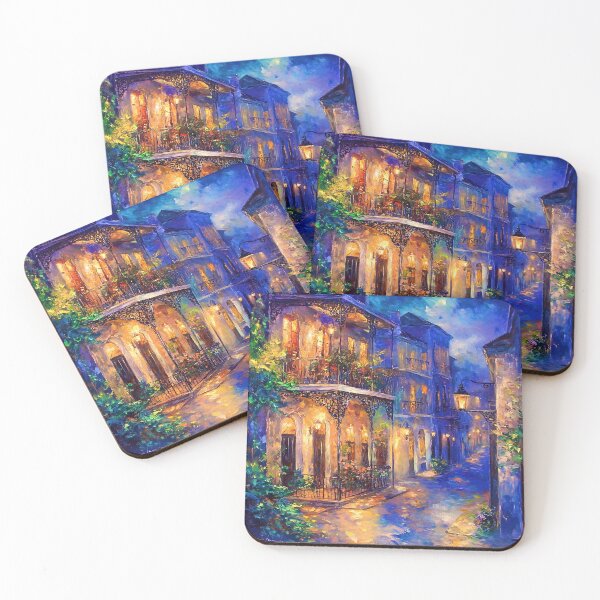 Item preview, A Moonlit Stroll in the French Quarter designed and sold by stevepmp.