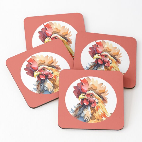 Item preview, Colorful Polish Chicken  designed and sold by HinsonCreations.