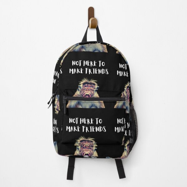 Item preview, Not Here To Make Friends designed and sold by Planet Agora.