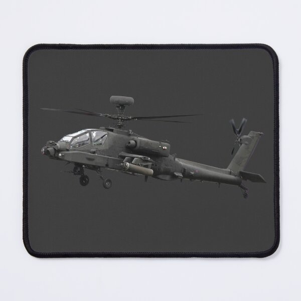 Item preview, AH-64 Apache Helicopter (Side View) designed and sold by Laffs Creations.