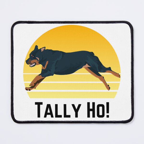 Item preview, Rottweiler FastCAT Tally Ho designed and sold by Mop Dog Designs.